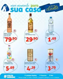 Catálogo Trimais Supermercado Página 7: Água mineral bioleve sem gás €1,69, Cachaça São Francisco €29,90