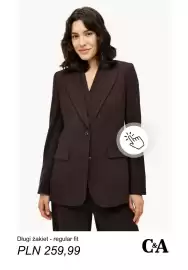 C&A gazetka tydzień 38 Strona 5: Długi żakiet regular fit C & A €259,99