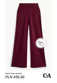 C&A gazetka tydzień 38 Strona 8: Kaszmirowe spodnie C & A €459,99