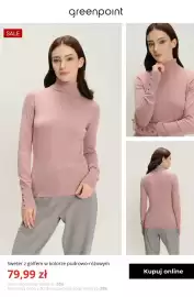 Greenpoint gazetka tydzień 38 Strona 11: Sweter z golfem w kolorze pudrowo-różowym Greenpoint €79,99