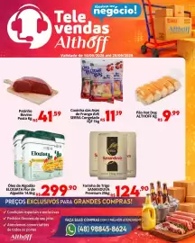 Encarte Althoff Supermercados semana 38 Página 3: Patinho Bovino Posta Kg €41,59