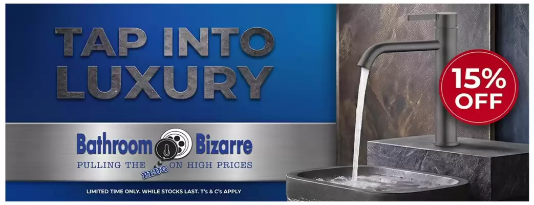 Bathroom Bizarre (valid until 28-09)