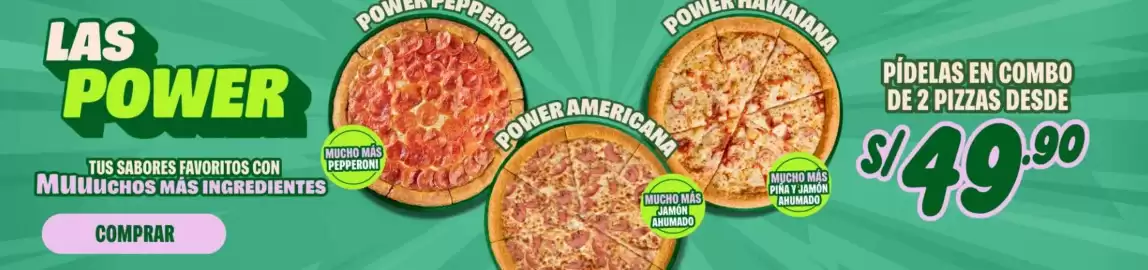 Catálogo Papa John's Página 2