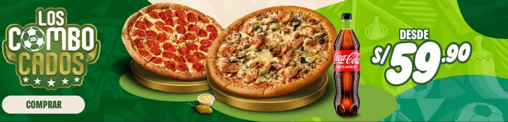 Catálogo Papa John's (válido hasta 16-10)