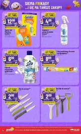 Polomarket gazetka tydzień 38 Strona 14: Żelazko w sprayu Amarella Classic €4,00, Płyn do czyszczenia pralki Sofin €6,00