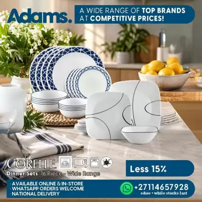 Adams Discount Centre (valid until 28-09)