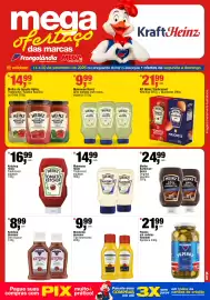 Encarte Frangolândia semana 38 Página 3: Maionese heinz €14,99, Molho barbecue heinz original squeeze €24,99