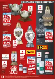 Kaufland gazetka Strona 11: Znicz szklany Witraż €79,99, Wkład olejowy Angela €3,49