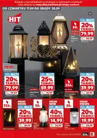 Kaufland gazetka Strona 6: Znicz Alba krzyż bez wkładu €79,99, Znicz Barok serce bez wkładu €59,99