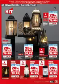 Kaufland gazetka Strona 6: Znicz Alba krzyż bez wkładu €79,99, Znicz Barok serce bez wkładu €59,99