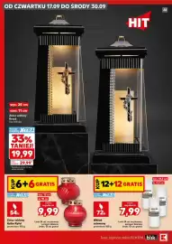 Kaufland gazetka Strona 8: Znicz szklany Krzyż bez wkładu €19,99