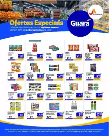 Encarte Supermercado Guará semana 38 Página 1: Água sanitária brilux €2,99, Biscoito cookies belvita €7,79