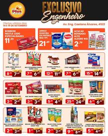 Folheto Rede Plus Supermercados Página 4: Cr avela nutella €11,99, Leite po itambe sch €14,99