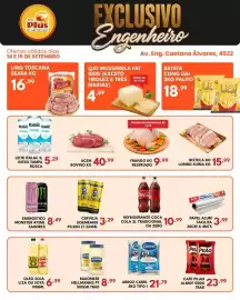 Folheto Rede Plus Supermercados Página 1: Maionese hellmanns pt €8,99, Cerveja eisenbahn pilsen €3,29