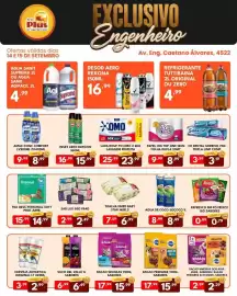 Folheto Rede Plus Supermercados Página 3: Lava roupa po omo 2 €23,99, Desod aero rexona €16,99