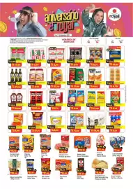 Encarte Royal Supermercados Página 1: Batata tradicional €17,75, Leite Condensado Italac €4,99
