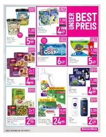 Sutterlüty Flugblatt woche 38 Seite 15: Nivea Duschgel €2,49, Plenty Küchenrolle €5,49