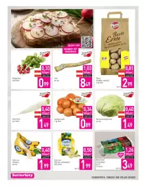 Sutterlüty Flugblatt woche 38 Seite 2: SanLucar Zitronen unbehandelt €1,99, Zwiebeln gelb €0,89