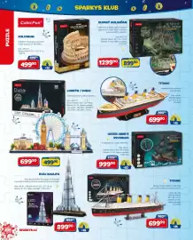 Sparkys leták Strana 104: CubeePuzz 3D Queen Anne's Revenge €999,90, CubicFun koloseum €499,90