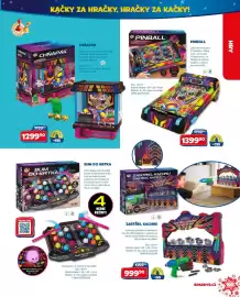 Sparkys leták Strana 109: Sparkys zastřel kachnu €999,90, Pinball €1.399,90