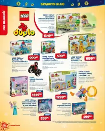 Sparkys leták Strana 20: Lego duplo stavenište a vozidla 3 v 1 €1.699,90, Lego duplo hasičské auto s hadicí a hasičem €599,90
