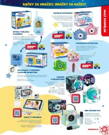 Sparkys leták Strana 37: Unicorn fotoaparát se stativem €699,90, Dětská vysílačka s kamerou €999,90