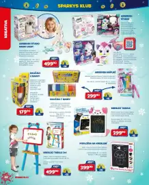 Sparkys leták Strana 44: Kuličáci 4 barvy €179,90, Kreslící tabule €299,90