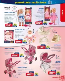 Sparkys leták Strana 47: Dolls World panenka charlotte €799,90, Elizabeth panenka s hřebínkem a gumičkami €699,90