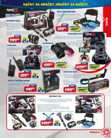 Sparkys leták Strana 81: Spy X walkie talkies €599,90, Dalekohled €499,90