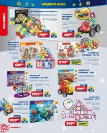 Sparkys leták Strana 88: STEM svítící magnetická stavebnice €799,90, Magnetická stavebnice - 92 dílků €1.299,90