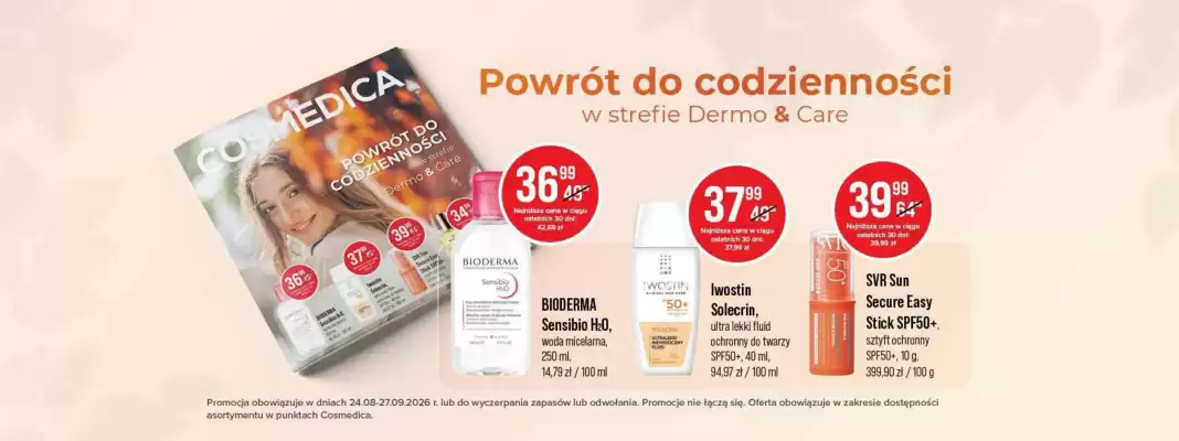 Apteka Cosmedica (ważność do 27-09)