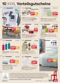 XXXLutz Prospekt Seite 1: Novel Satin-Bettwäsche €29,99, Sleeptex 3-Kammer-Polster €24,99