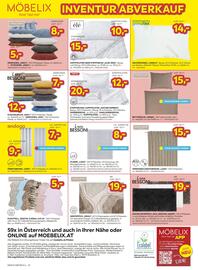 Möbelix Prospekt woche 38 Seite 12: James Wood Zierkissen Anika €8,00, Polster Nature Bamboo €12,00
