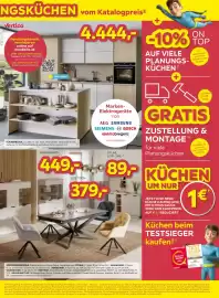 Möbelix Prospekt woche 38 Seite 7: Esstisch Andi €379,00, Highboard Darius €299,00