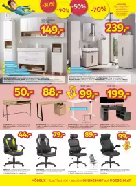 Möbelix Prospekt woche 38 Seite 9: Unterschrank Mura €119,00, Spiegelschrank Mura €219,00