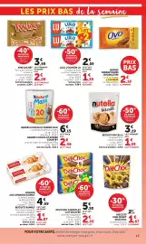 Catalogue Super U page 13: Nutella biscuits €3,19, LULU L'OURSON LU €2,59