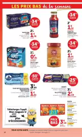 Catalogue Super U page 18: CIRIO Pulpe Fine de Tomates €1,78, CIRIO SAUCE NAPOLI €0,95