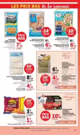 Catalogue Super U page 29: Escal Cocktail de fruits de mer surgelé €6,53, McCain Frites Just au Four €4,95