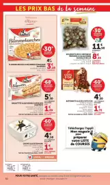 Catalogue Super U page 30: Kauffer's Baguettes Alsaciennes €6,99, Kauffer's Flammekueches Alsaciennes €3,28