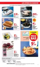 Catalogue Super U page 7: MOULE DE BOUCHOT ST MICHEL AOP €4,90, D'ALASKA Pane au colin €1,99