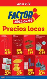 Folleto Ocine Página 6: Livarno - home felpudo €1,99, Beldray - juego de escoba de mano/recogedor con cepillo €0,49