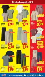 Folleto Ocine Página 4: Lupilu - camiseta €0,99, Esmara - blusa de muselina €1,99