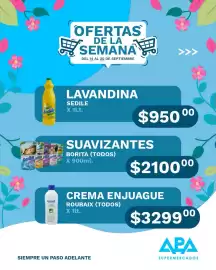 Catálogo APA Supermercados semana 38 Página 10: Sedile lavandina €95.000,00