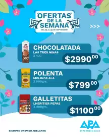 Catálogo APA Supermercados semana 38 Página 7: Las tres niñas chocolatada €2.990,00