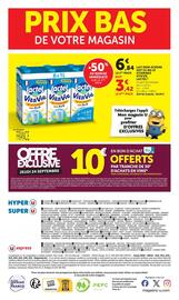 Catalogue U Express page 36: LACTEL LAIT DEMI-ECREME €6,84