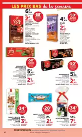 Catalogue U Express page 12: COTE D'OR MIGNONNETTES €7,89, VILLARS Sachet napolitains €7,91