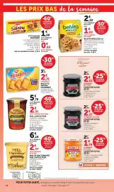 Catalogue U Express page 14: Heudebert Biscotte €2,31, Brossard P'tit Savane €2,22