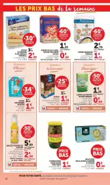 Catalogue U Express page 16: Cœur de Blé Farine Label Rouge €1,75, Imperial Crème pâtissière €2,30