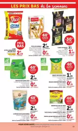Catalogue U Express page 19: Hero Snack mais bio €1,29, Hero Solo snacks €3,48