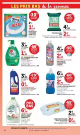 Catalogue U Express page 34: Foxy Essuie-tout €1,49, Maison Net Gel vaisselle concentré €5,16